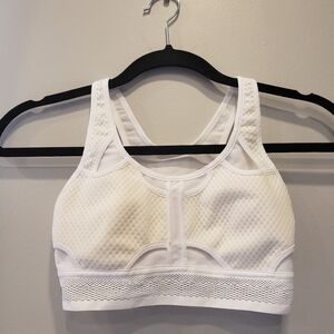 Nike White Dri-Fit Sport Bra - XS